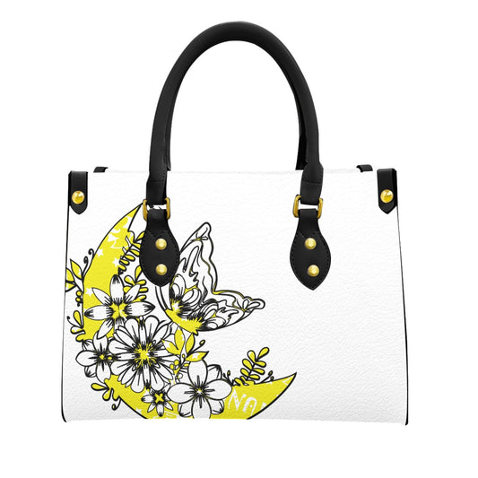 Women's Tote Bag With Black Handle