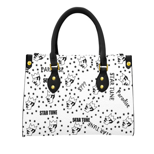 Women's Tote Bag With Black Handle