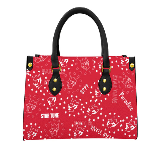 Women's Tote Bag With Black Handle