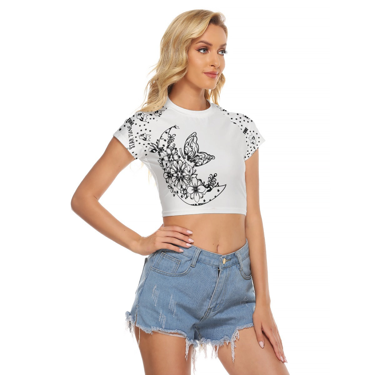 Women's Butterfly Shirt  White