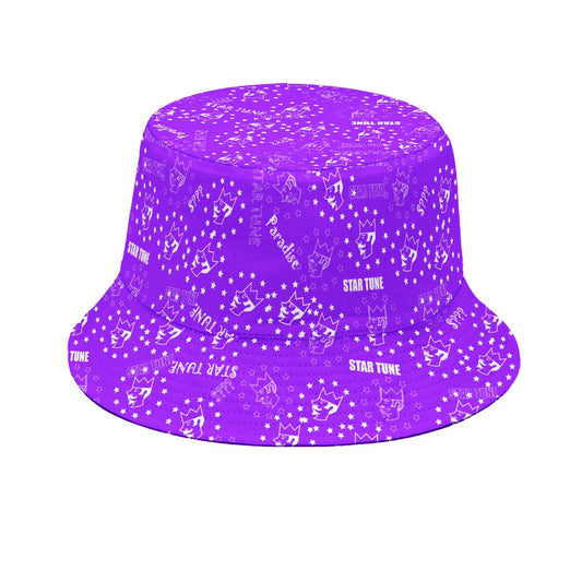 Amethyst King Print Bucket Hat