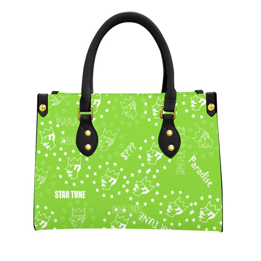 Women's Tote Bag With Black Handle