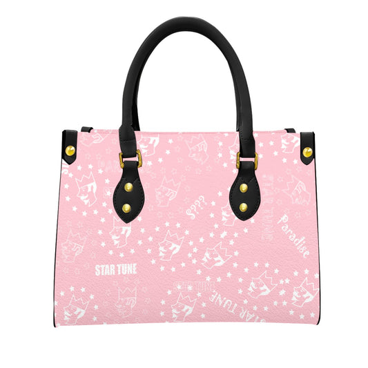 Women's Tote Bag With Black Handle