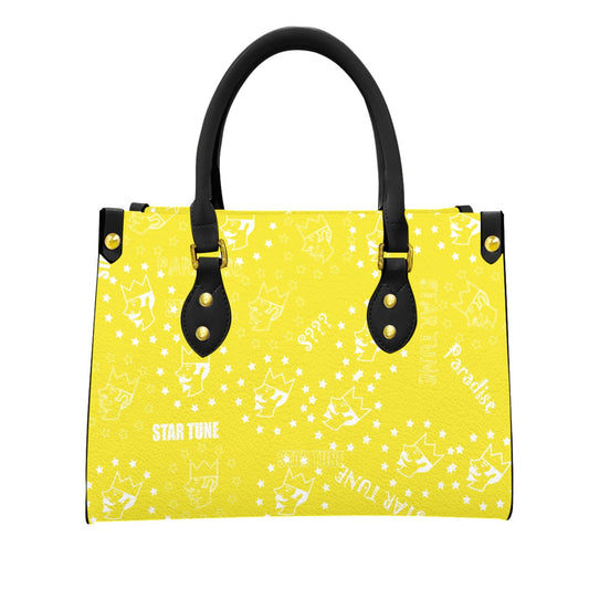 Women's Tote Bag With Black Handle